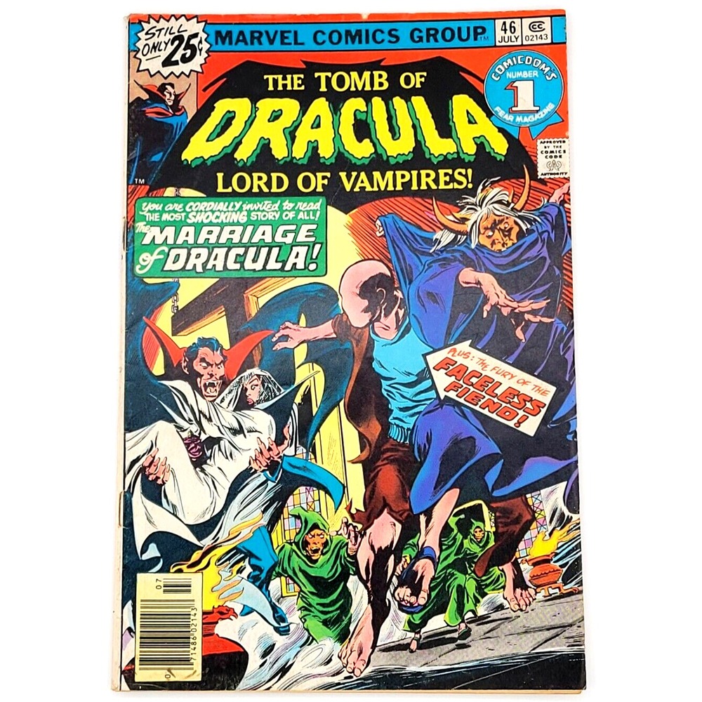 TOMB OF DRACULA #46 (1976) / FN / DRACULA MARVEL BRONZE AGE